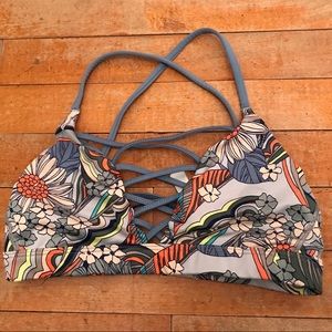 Unlined Victoria Sport Strappy Sport Bra